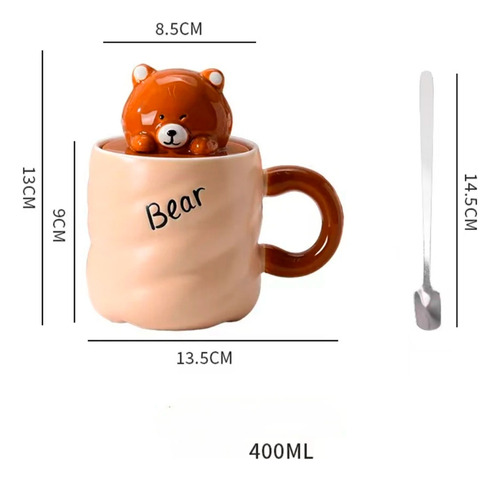 Taza de cerámica diseño animales Mt09326 - Image 16