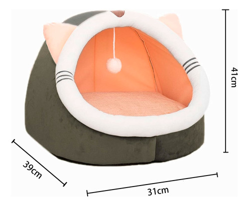 Cama iglú para mascotas Pwh0110 - Image 4
