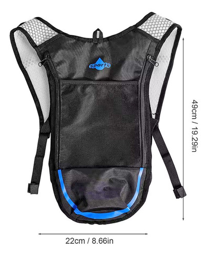 Mochila de hidratación con bolsa de agua C018 - Image 9