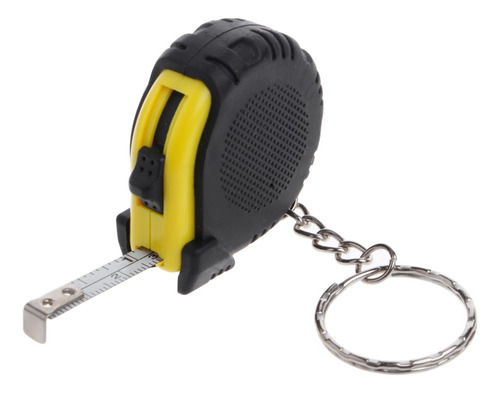 Mini llavero de bolsillo retráctil con cinta métrica de 1 metro 456 - Image 3
