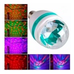 Pack X10 Bolas De Rayos Con Luces Giratorias Leds Dj 1.5w - Imagen 4