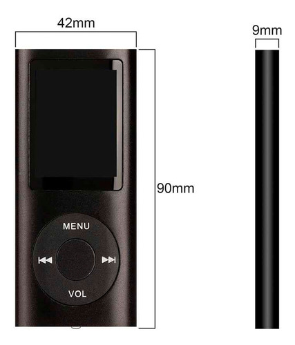 Reproductor Mp4 Mp3 Bt Video Radio Fm Con Pantalla 3170a – vista superior