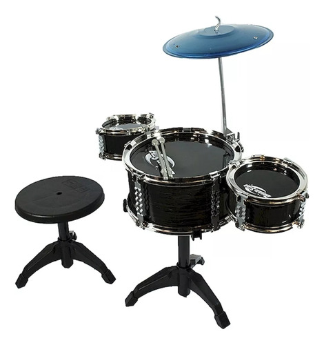 Batería musical con banquito 1279 - Imagen 6