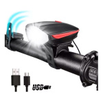 Combo Bici Kit Reparacion + Guantes + Luz Delantera Y Bocina - Imagen 3