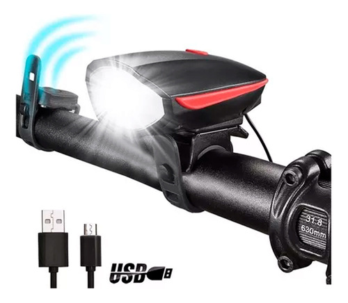 Combo Bici Kit Reparacion + Guantes + Luz Delantera Y Bocina - Imagen 3