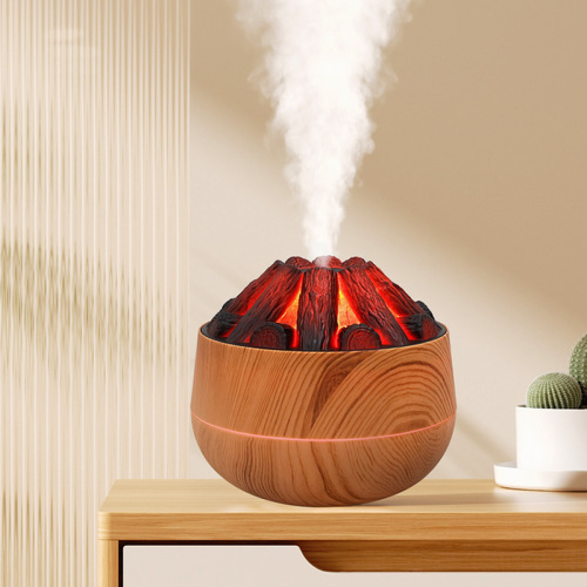 Difusor humidificador volc&aacute;n Hm-352 - Oportunidades Vip