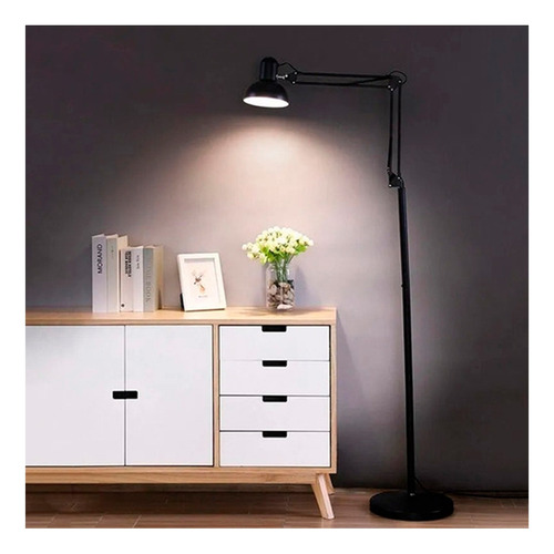 Lampara de pie LED con brazo flexible hogar Mt-331 - Image 2