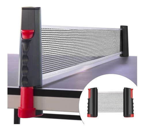 Red Ping Pong Retractil Adaptable A Cualquier Mesa 170cm Max - Image 8