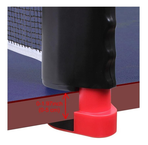 Red Ping Pong Retractil Adaptable A Cualquier Mesa 170cm Max - Image 6