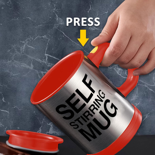 Taza Batidora Termica Automática Con Helice A Pilas Cafe - Imagen 26