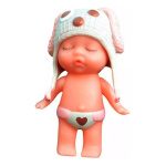 Mini Bebe De Juguete Muñeco En Cucurucho Con Gorro 56460 - Image 4