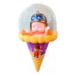Mini Bebe De Juguete Muñeco En Cucurucho Con Gorro 56460 - Image 7