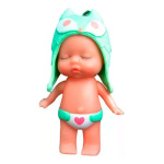 Mini Bebe De Juguete Muñeco En Cucurucho Con Gorro 56460 - Image 2