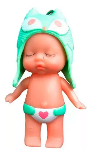Mini Bebe De Juguete Muñeco En Cucurucho Con Gorro 56460 - Image 2