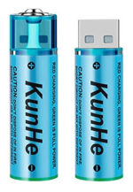 Pilas recargables AA USB - 4 Unidades - Image 2