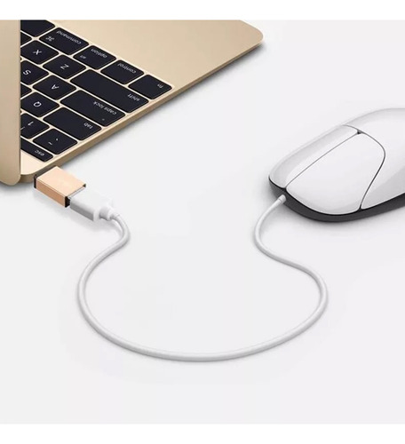 Adaptador Otg Usb Hembra A Usb Tipo C Macho Carga Y Datos - Image 6