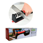 Afilador Manual Cuchillo 3 En 1 Afilado Pulido Filo Qm1506 - Imagen 4