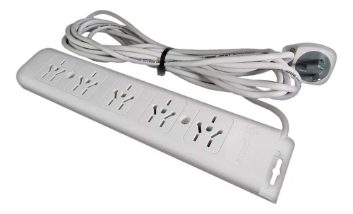 Alargue Prolongador Zapatilla 5 Toma Corriente Cable 3 Mts - Image 3