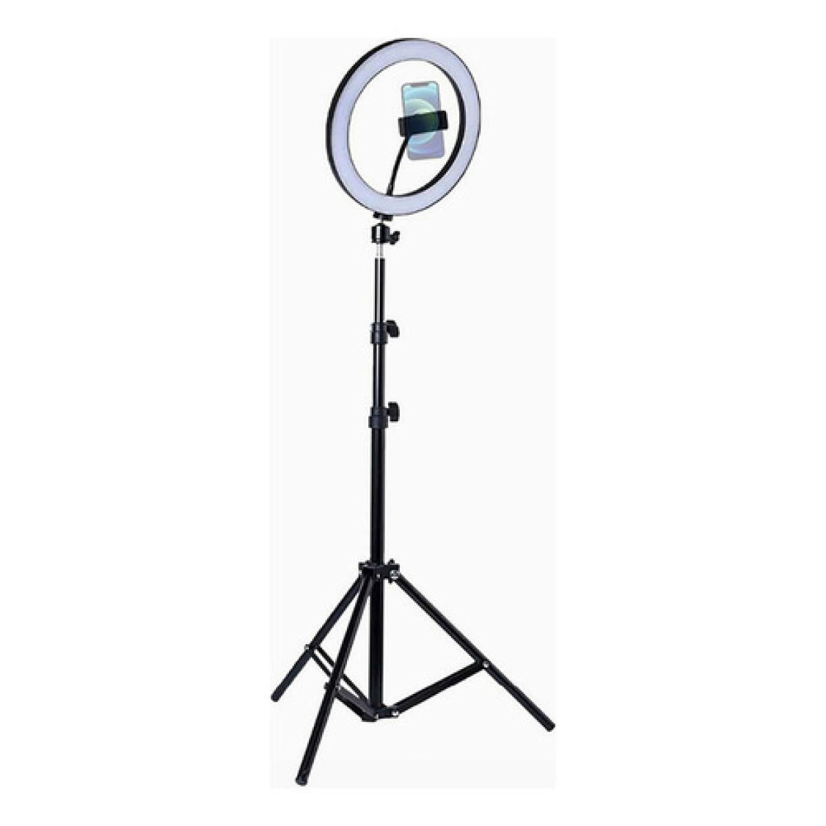 Aro led trípode 26 cm. con soporte celular - 2 metros - Image 1