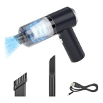 Aspiradora Para Auto Y Hogar Recargable Inalambrica De Mano - Image 4