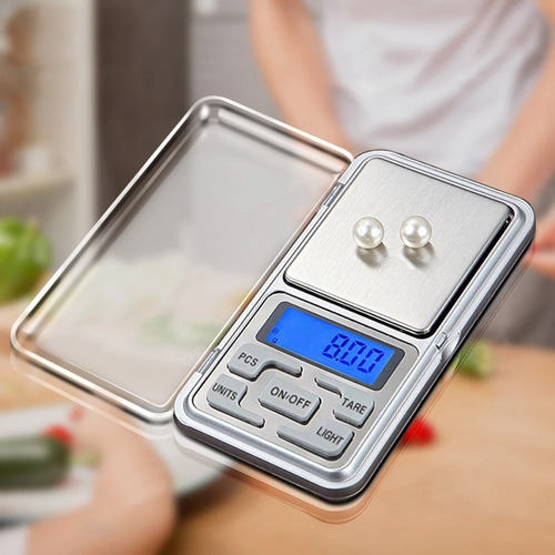 Balanza Digital De Precisión 0.01g A 200g Con Display Y Pila - Image 2