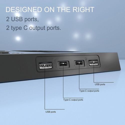 Base de carga consola y joystick PS5 con cooler Gp10 - Image 5