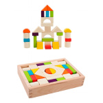 Bloques Figuras Madera Para Construir 30 Piezas Mt08920 - Image 2