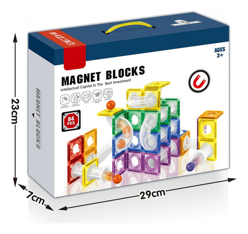 Bloques magnéticos 84 piezas 1779 - Image 5