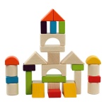 Bloques Para Armar Didacticos Caja Madera 30 Piezas Mt08920 - Image 2