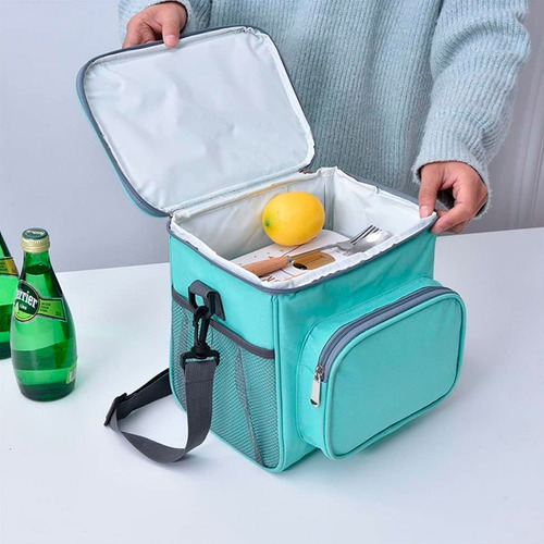 Bolso Lunchera Térmica Calor/frio Con Bolsillos 21458 - Image 3