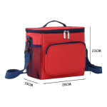 Bolso Lunchera Térmica Calor/frio Con Bolsillos 21458 - Image 4
