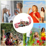 Burbujero Pistola Gun Semiautomatico Lanza Burbujas A Pilas - Image 43