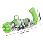 Burbujero Pistola Gun Semiautomatico Lanza Burbujas A Pilas - Image 33