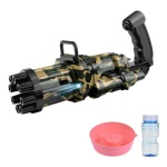 Burbujero Pistola Gun Semiautomatico Lanza Burbujas A Pilas - Image 29