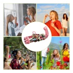 Burbujero Pistola Gun Semiautomatico Lanza Burbujas A Pilas - Image 21