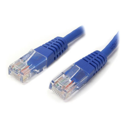 Cable De Red 1,5 Mts Cat. 5e Internet Pc Patch Cord Azul - Image 2