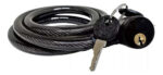 Cadena Para Bicicleta O Moto Linga Acero Trenzado Con Llaves - Image 7