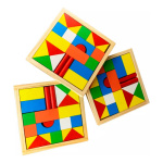 Caja De 23 Bloques Figuras De Madera Juego Infantil Mt08916 - Image 3