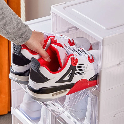 X6 cajas organizadoras de zapatillas plegables Xl06 - Image 4