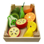 Cajón de frutas de madera didáctico - Image 2