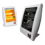 Estufa calefactor pantalla eléctrica con dos tubos Avl - Image 5