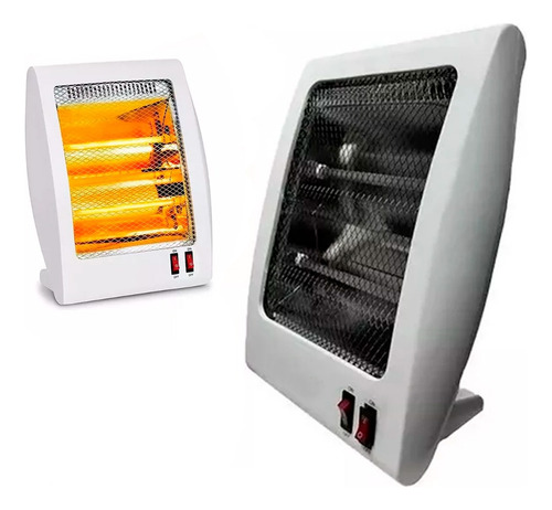 Estufa calefactor pantalla eléctrica con dos tubos Avl - Image 5