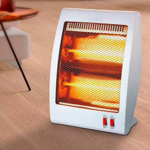 Estufa calefactor pantalla eléctrica con dos tubos Avl - Image 2