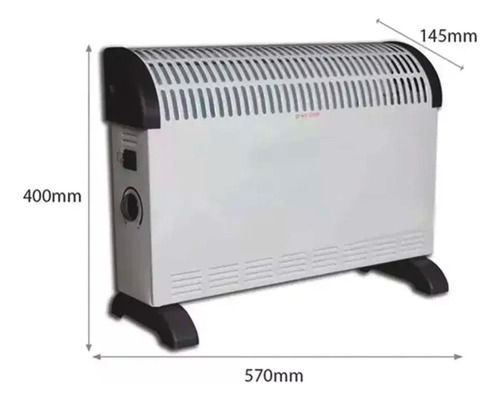Caloventor eléctrico 2000w Dl2000 - Image 6