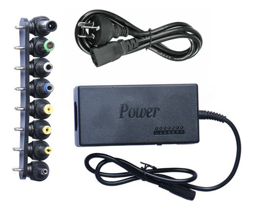 Cargador Adaptador Fuente Universal Notebook Pc 8 Fichas - Image 6