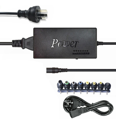 Cargador Adaptador Fuente Universal Notebook Pc 8 Fichas - Image 3