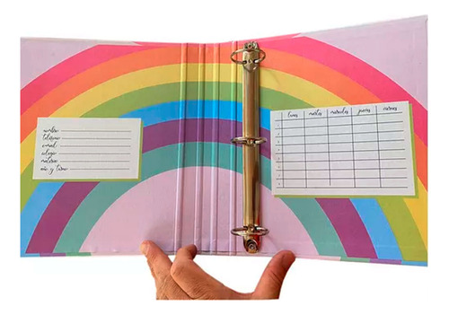 Carpeta arcoíris multicolor Ca500030 - Image 3
