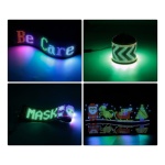 Cartel LED RGB pantalla flexible interactiva de auto Niv-42 - Image 2