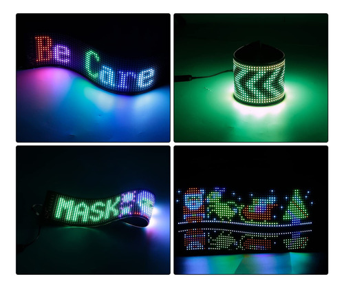 Cartel LED RGB pantalla flexible interactiva de auto Niv-42 - Image 2