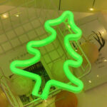 Cartel led neón arbolito verde - Image 3